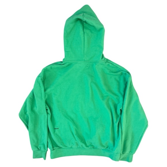 Pangaia 365 Heavy Weight Organic Cotton Hoodie in Green Size Extra Small - Picture 8 of 9